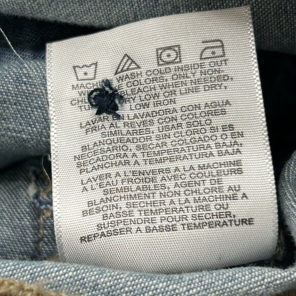 LEE Union Alls Women’s Small Denim Jumpsuit Coveralls Light Blue Jeans - Picture 10 of 11